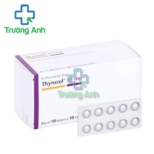 Thyrozol 10mg - Thuốc điều trị bệnh cường giáp của Đức